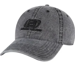 Denim Embroidered Hat