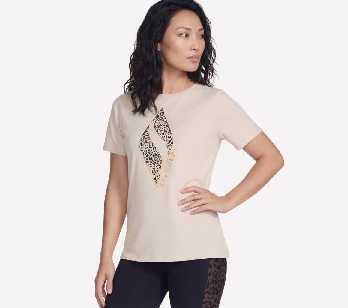 Diamond Cheetah Short Sleeve Tee
