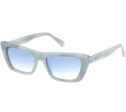 Elevated Cateye Marble Gradient Sunglasses