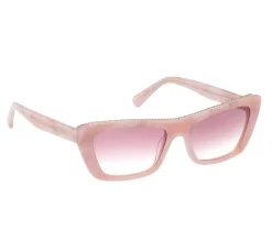Elevated Cateye Marble Gradient Sunglasses