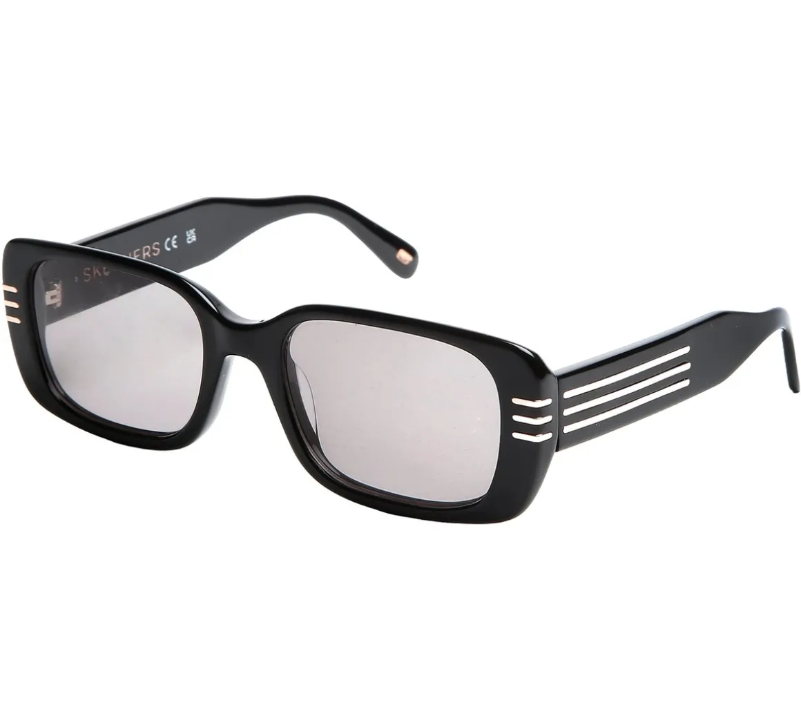 Elevated Rectangle 3 Line Sunglasses