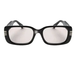 Elevated Rectangle 3 Line Sunglasses