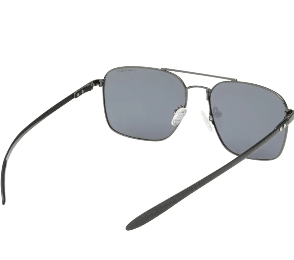 Elevated Square Satin Sunglasses