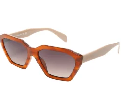 Geo Shiny Lens Sunglasses
