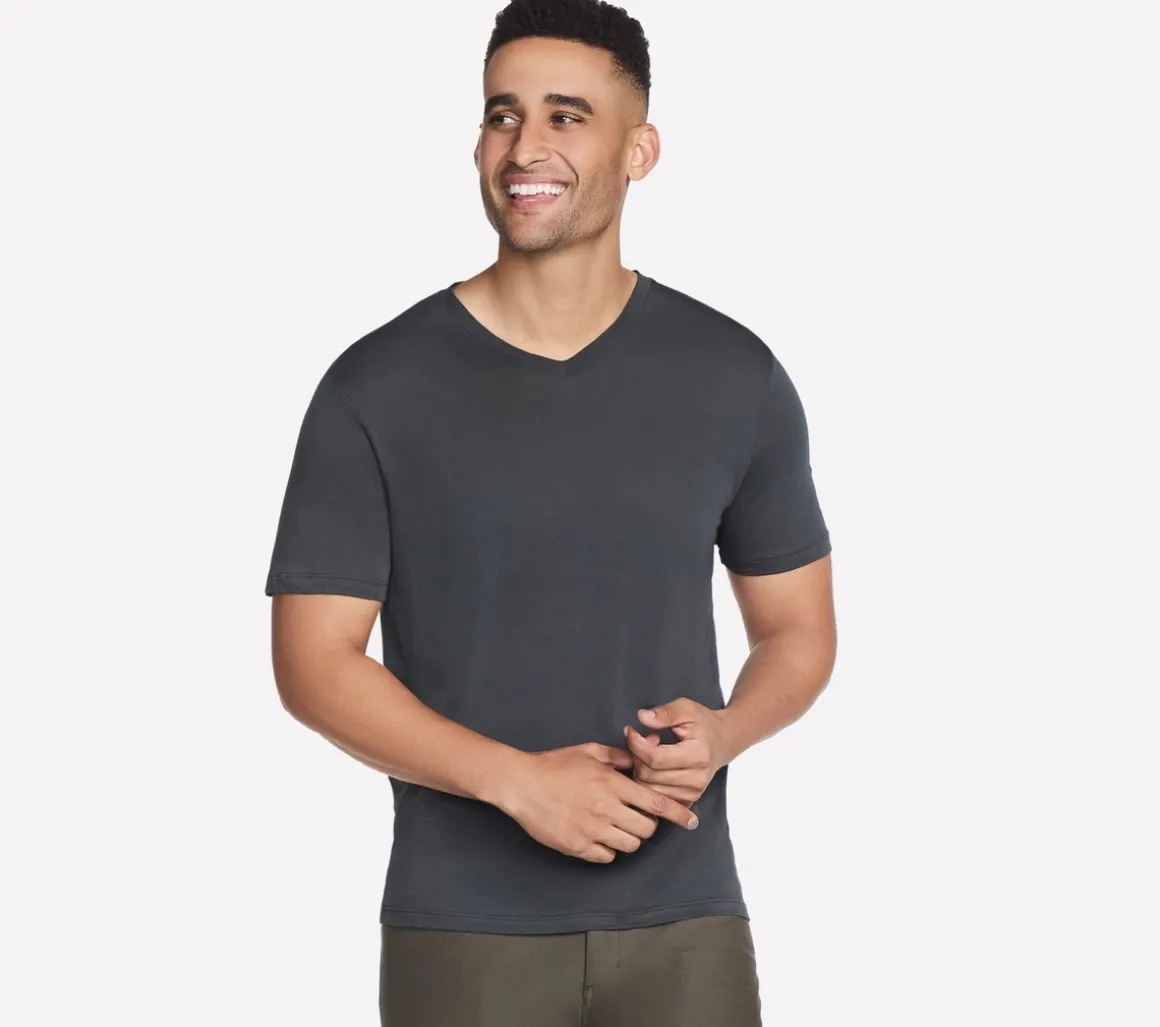 GO DRI Pima Signature V-Neck