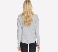 GO DRI Swift Stripe Long Sleeve Crew