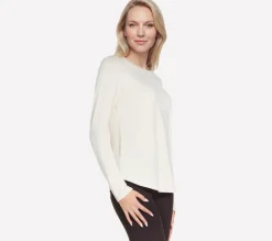 GO DRI Swift Stripe Long Sleeve Crew