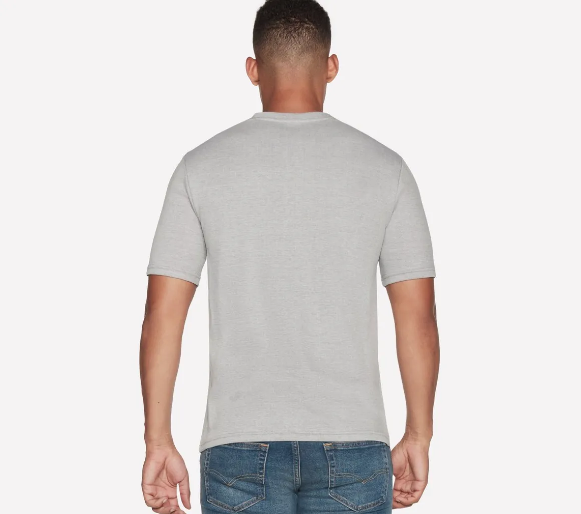 GOKNIT Pique Short Sleeve Henley