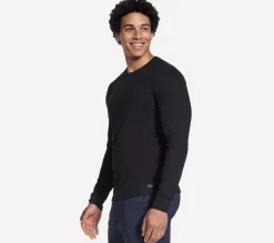 GO KNIT Waffle Ease Crew