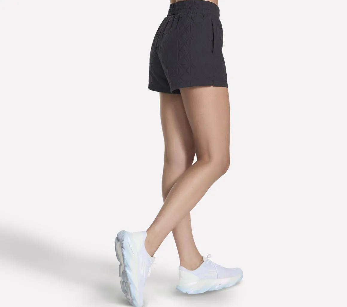 GO WALK Cozy Fit Diamond 4 Inch Short