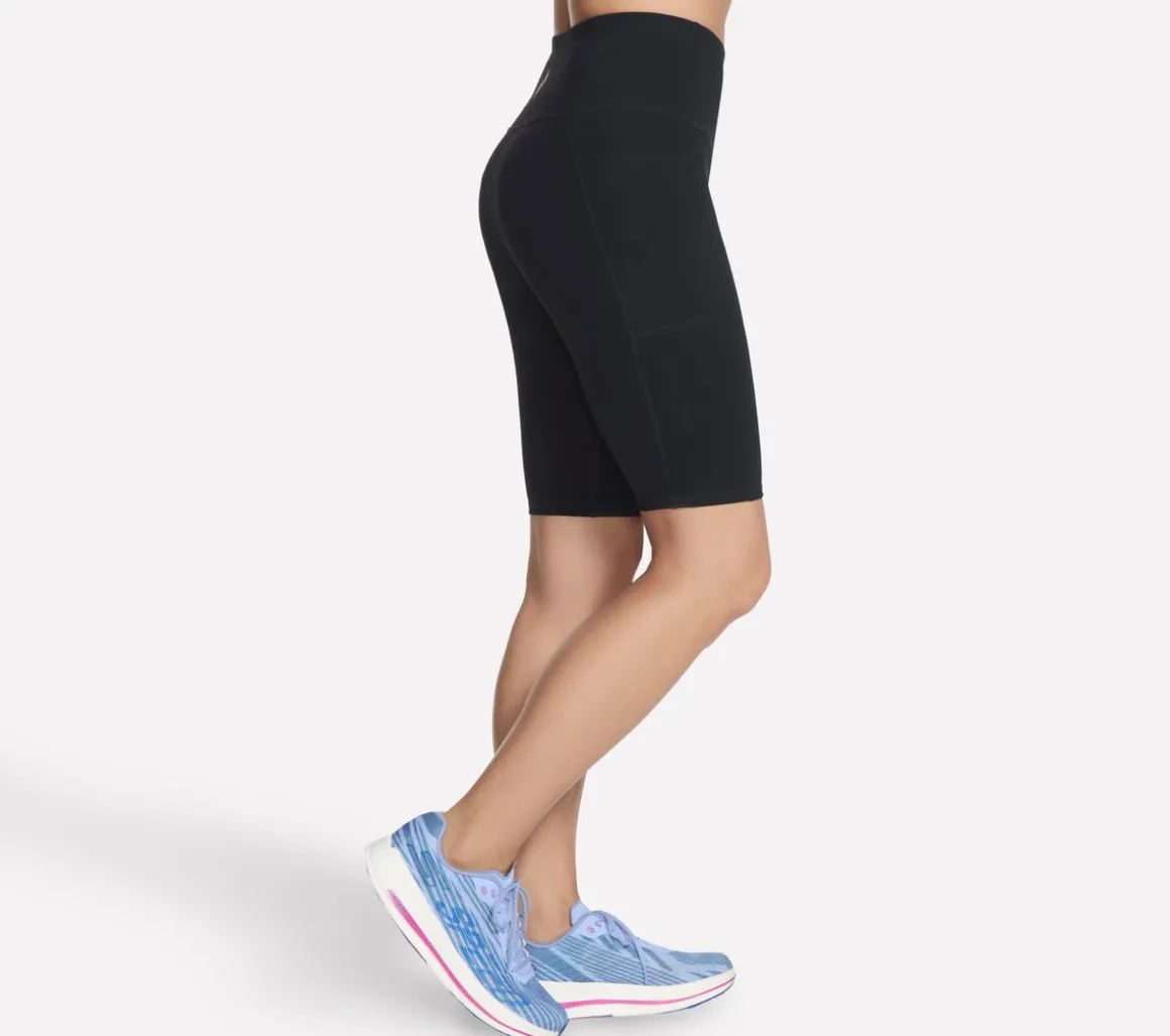 GO WALK High Waisted 10 Inch Bike Short