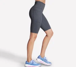 GO WALK High Waisted 10 Inch Bike Short