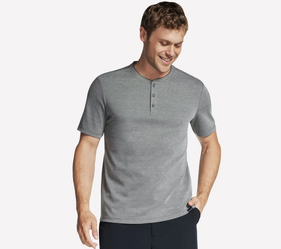 Off Duty Short Sleeve Henley