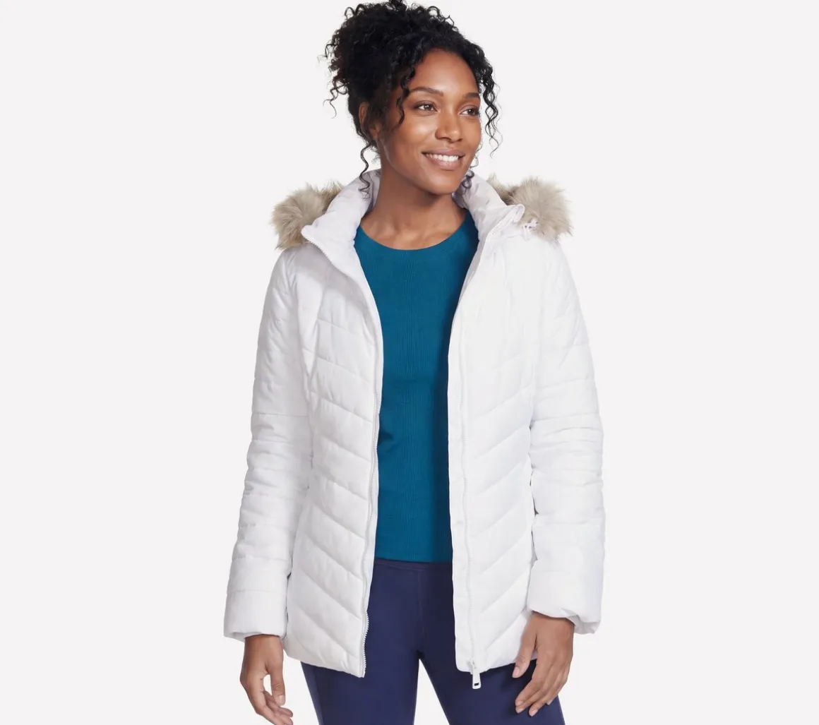 On-The-GO GO SHIELD Cozy Fit Belted Parka