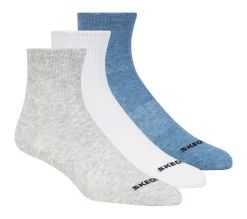 3 Pack Boys' Crew Cotton Socks