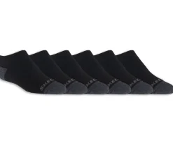 6 Pack Boys' No Show Socks