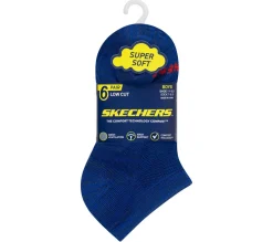6 Pack Low Cut Non Terry Socks