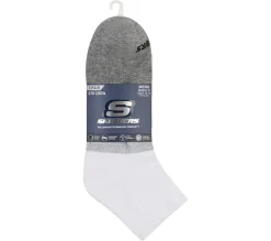 3 Pack Men's Colorblock Quarter Socks