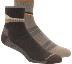 2 Pack Men's Quarter Trail Socks