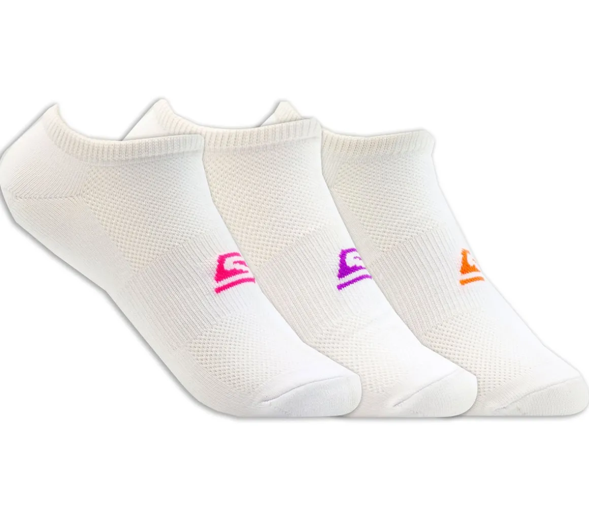 3 Pack No Show Stretch Socks