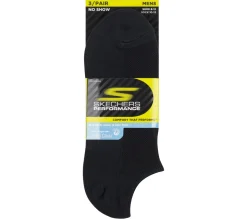 3 Pack No Show Stretch Socks