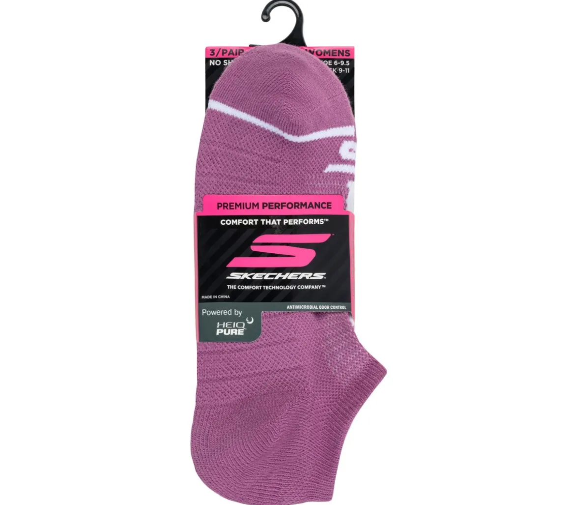 3 Pack Women's No Show Premium Basic Socks