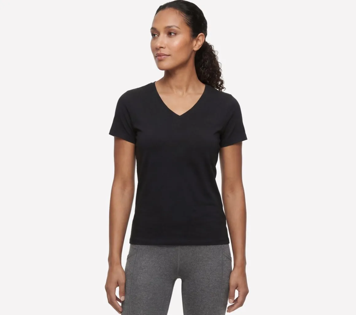 Pima V-Neck Tee