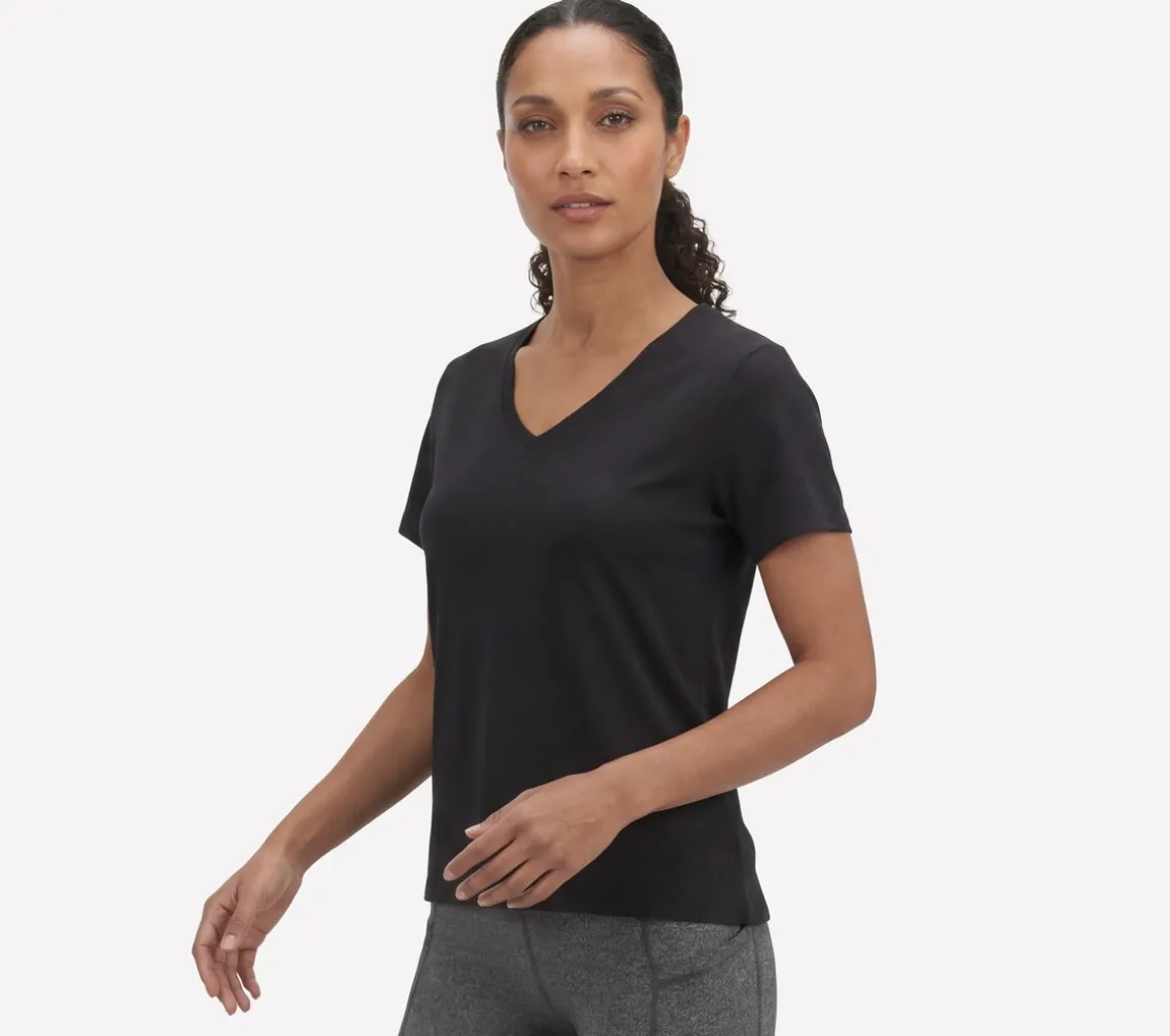 Pima V-Neck Tee
