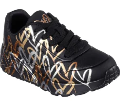 Skechers x JGoldcrown: UNO Lite - Metallic Love