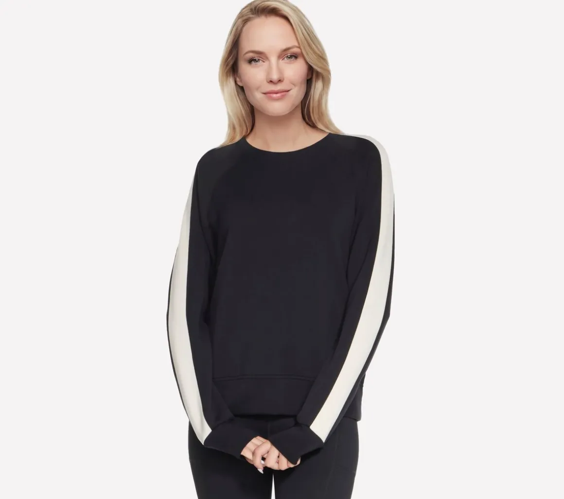 Skechluxe Elevate Blocked Crewneck
