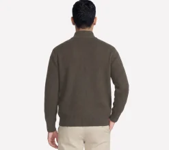 The Hoodless Hoodie Cozy Fit Knit Hybrid Jacket