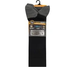 Work: 3 Pack Men's Over Calf Compression Socks